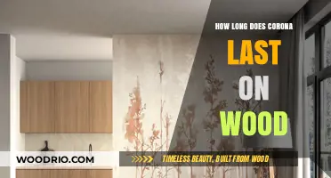 Corona on Wood: Duration and Safety Tips for Surfaces