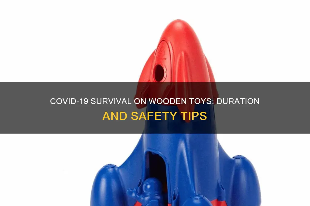 how long does covid last on wooden toys