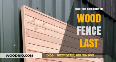 Durability of Doug Fir Wood Fences: Lifespan and Maintenance Tips