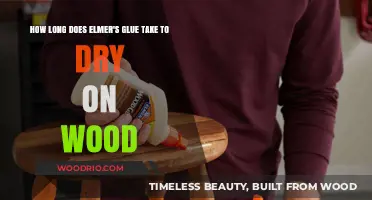 Elmer's Glue Drying Time on Wood: Quick Tips and Insights