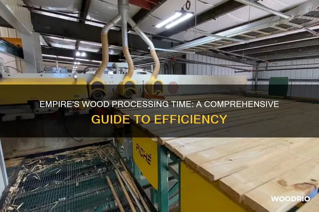 how long does empire take to put wood