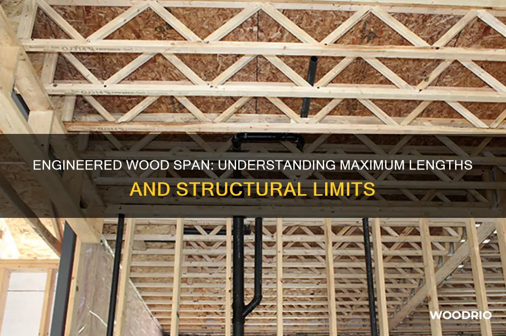 how long does engineered wood span