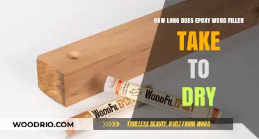 Epoxy Wood Filler Drying Time: Factors Affecting Cure Speed
