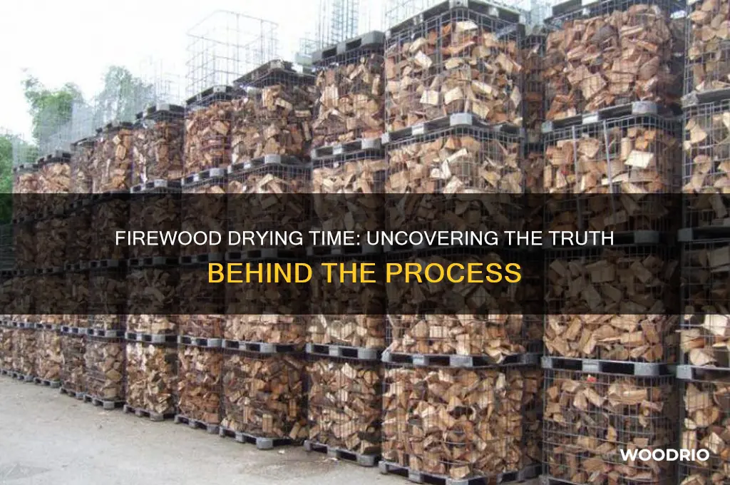 how long does fire wood really take to dry