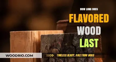 How Long Does Flavored Wood Last? A Comprehensive Guide