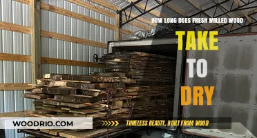 Drying Fresh Milled Wood: Understanding the Timeframe for Optimal Results