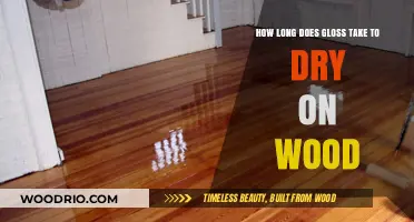 Gloss Drying Time on Wood: Factors Affecting Cure and Finish