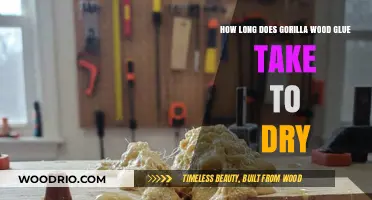 Gorilla Wood Glue Drying Time: Quick Guide for Perfect Results