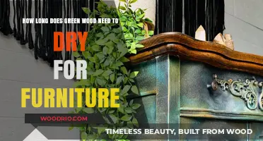 Drying Green Wood for Furniture: Essential Timing Tips for Perfect Results