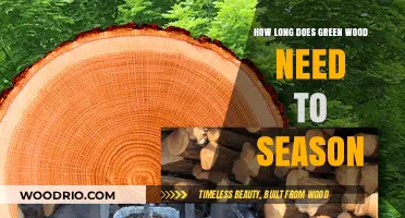 Seasoning Green Wood: Optimal Drying Time for Perfect Results