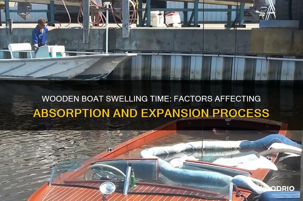 how long does it take a wooden boat to swell