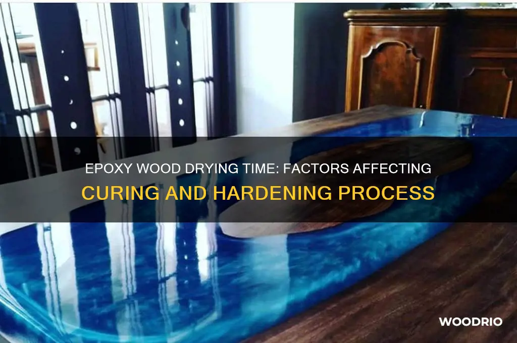 how long does it take epocy wood to dry