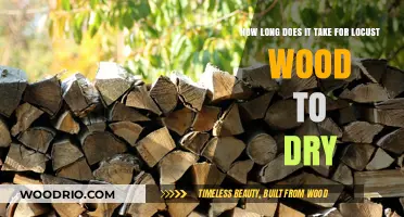 Drying Locust Wood: Understanding the Timeframe for Optimal Results