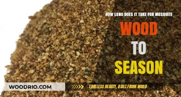 Mesquite Wood Seasoning Time: A Comprehensive Guide to Perfectly Dried Logs