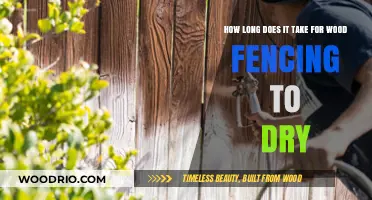 Wood Fence Drying Time: Factors Affecting Cure and Ready-to-Use Duration