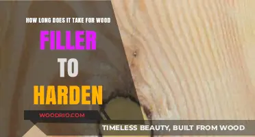 Wood Filler Drying Time: How Long Does It Take to Harden?