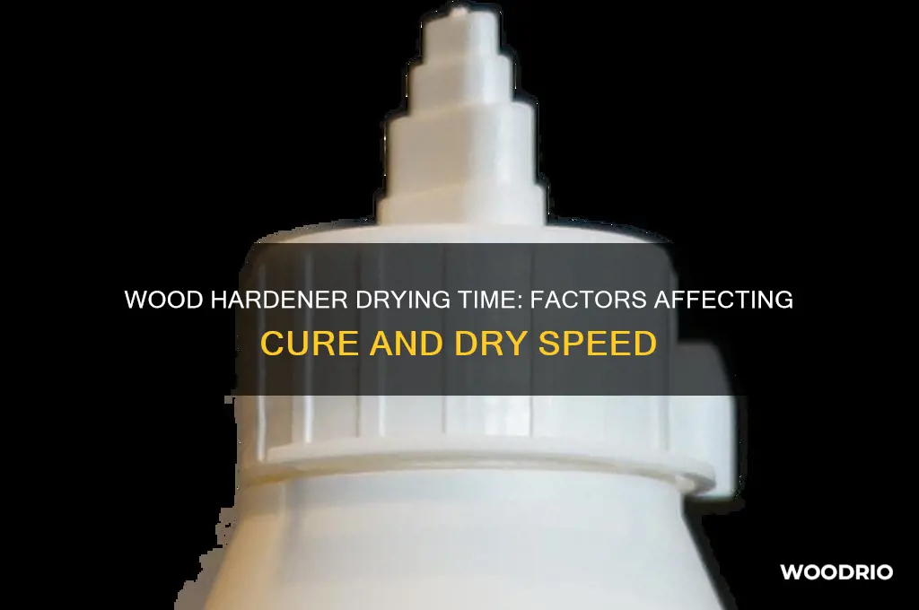 how long does it take for wood hardner to dry