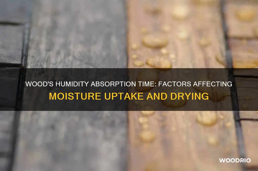 how long does it take for wood to absorb humidity