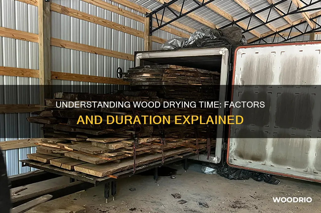 how long does it take for wood to drive