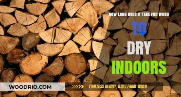 Indoor Wood Drying Time: Factors Affecting Moisture Loss and Readiness