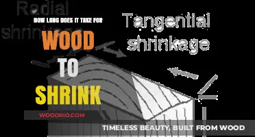 Understanding Wood Shrinkage: Factors Affecting Drying Time and Dimensional Changes