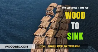 How Long Does Wood Take to Sink: Factors and Timeframe