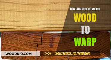 Understanding Wood Warping: Factors Affecting Timeframe and Prevention Tips