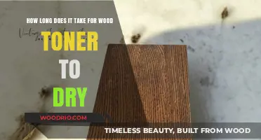 Wood Toner Drying Time: Factors Affecting Cure and Finish Durability