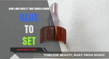 Gorilla Wood Glue Setting Time: Quick Guide for Perfect Bonding