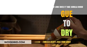 Gorilla Wood Glue Drying Time: A Comprehensive Guide for Woodworkers