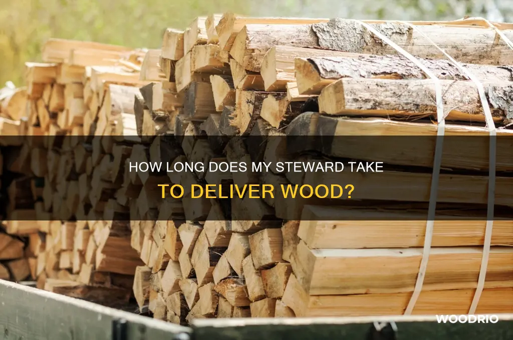 how long does it take my steward to bring wood