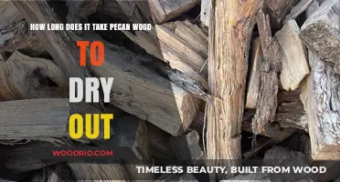 Drying Pecan Wood: Understanding the Timeframe for Optimal Results