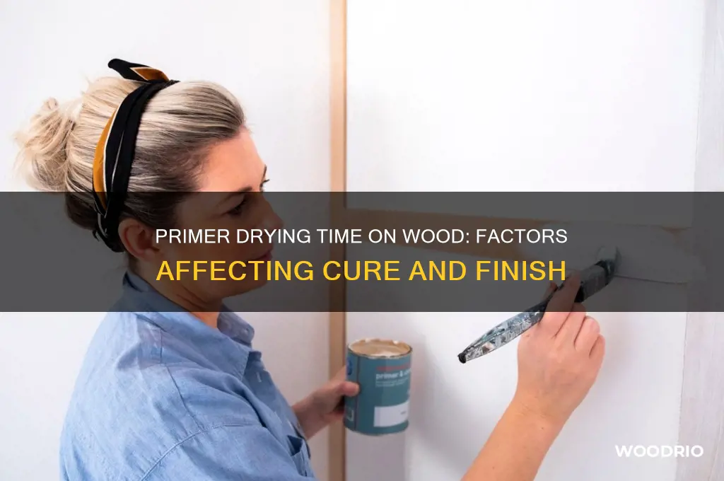 how long does it take primer to dry on wood