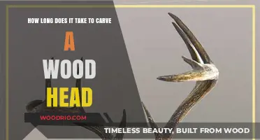 Mastering Wood Carving: Timeframe for Crafting a Detailed Wooden Head
