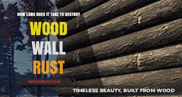 How Long Does Wood Wall Rust Destruction Take?
