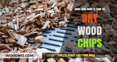 Drying Wood Chips: Understanding the Timeframe for Optimal Results