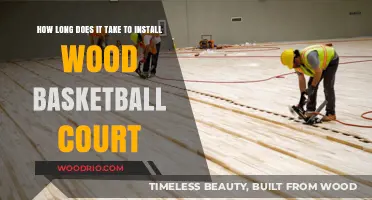 Installing a Wood Basketball Court: Timeframe and Process Explained