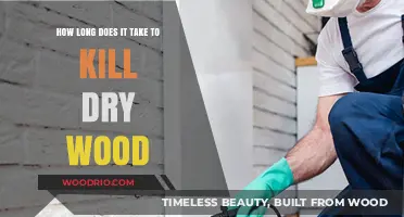 Killing Dry Wood: Understanding the Timeframe for Effective Treatment