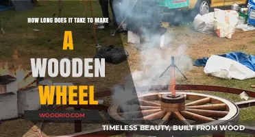 Crafting a Wooden Wheel: Time and Techniques Explained