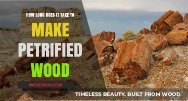 Petrified Wood Formation: Understanding the Time Behind Nature's Fossilized Art