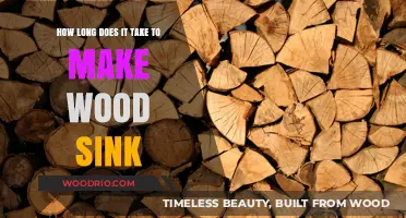 How Long Does It Take to Make Wood Sink?