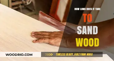 Sanding Wood: Timeframe, Techniques, and Tips for Perfect Results