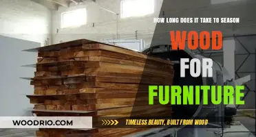 Seasoning Wood for Furniture: Understanding the Ideal Drying Time
