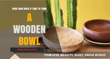 Turning a Wooden Bowl: Timeframe and Techniques for Crafting Perfection