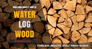 Understanding the Timeframe for Waterlogging Wood: A Comprehensive Guide