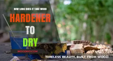 Wood Hardener Drying Time: Factors Affecting Cure and Dry Speed