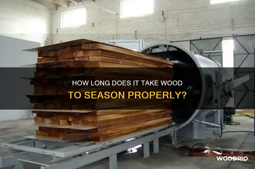 how long does it tale wood