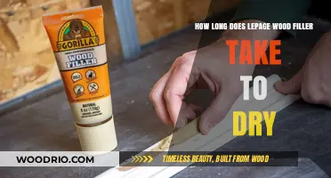 Lepage Wood Filler Drying Time: Quick Guide for Perfect Repairs