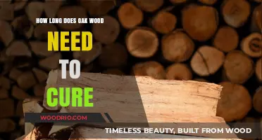 Curing Oak Wood: Essential Timeframe for Optimal Strength and Durability