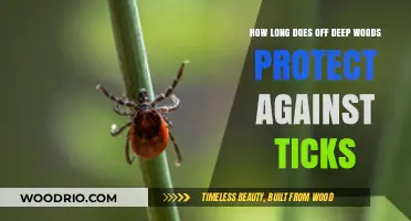Off! Deep Woods Tick Protection Duration: How Long Does It Last?